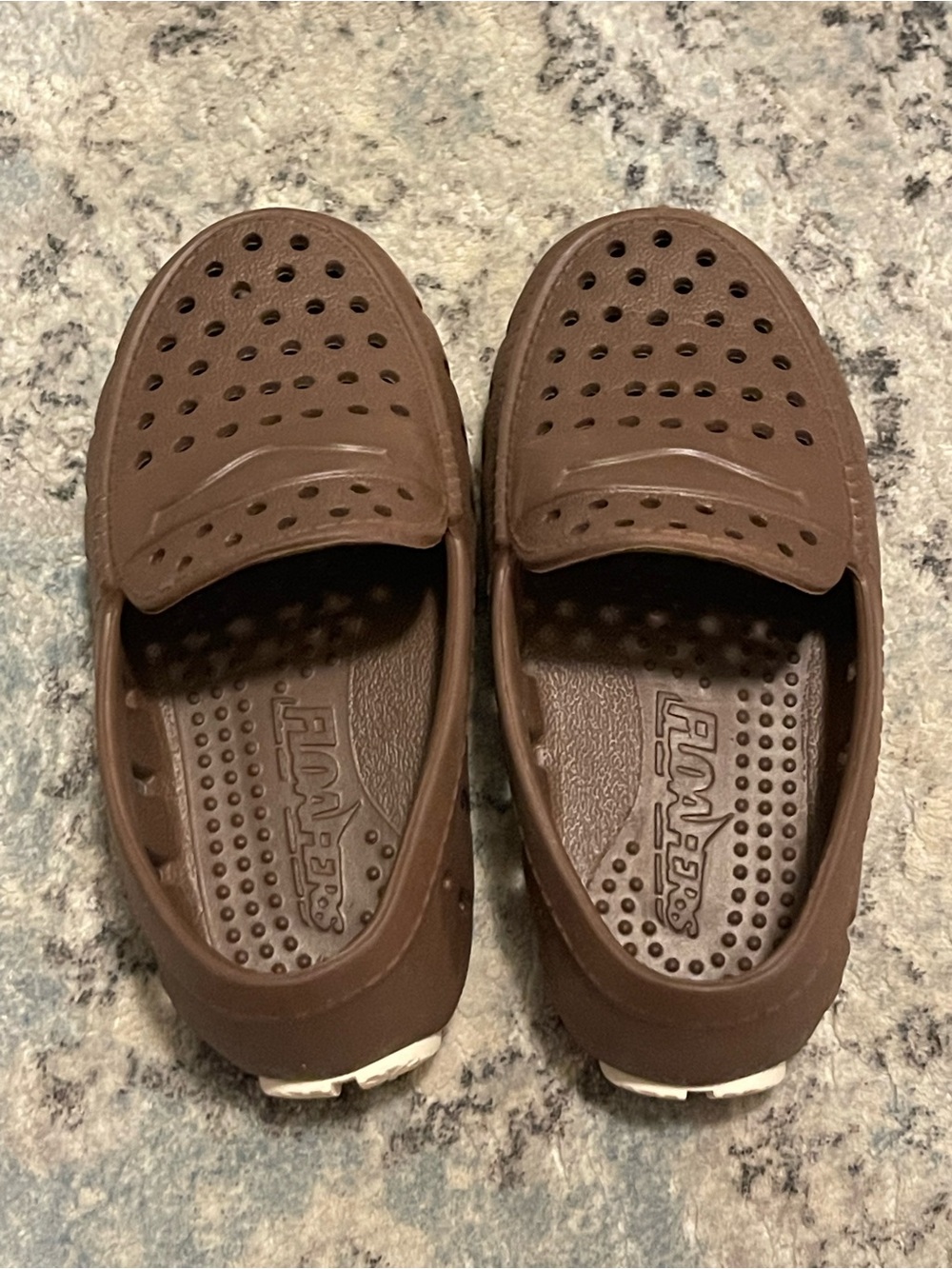 Baby Floafers - Brown Perforated Men’s Slip-On Loafers
